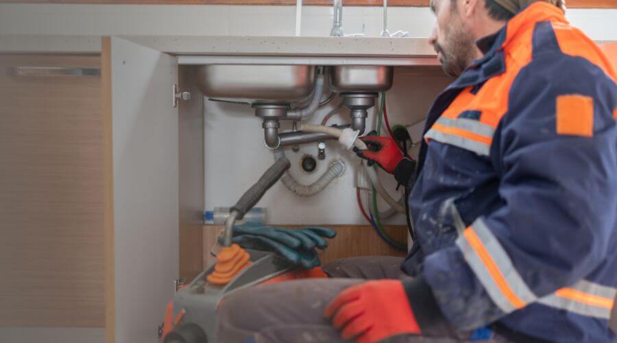 Local annual plumbing maintenance in Afton, OK